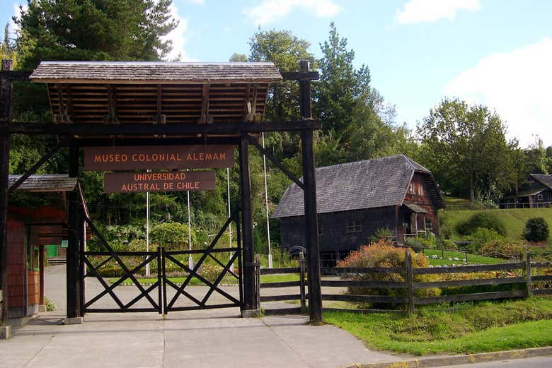 Entrada del Museo Colonial Alemán