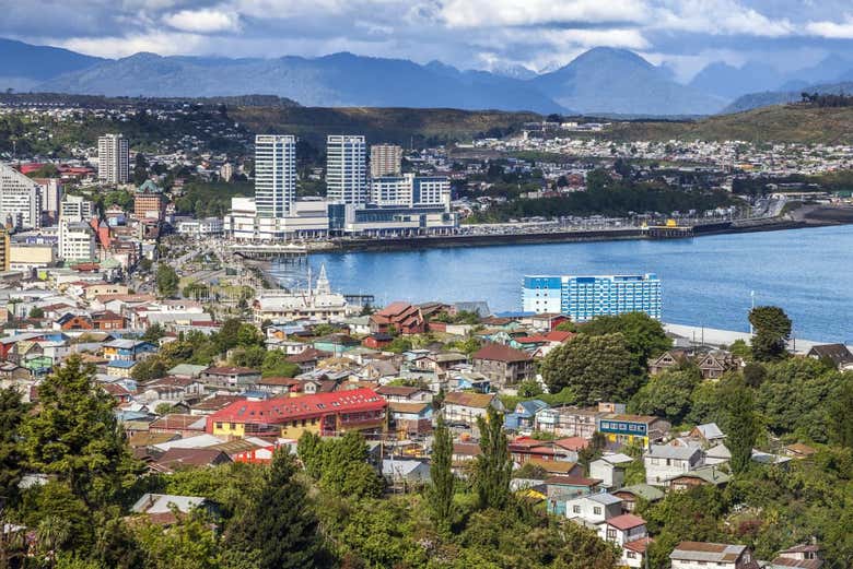 Panorama of Puerto Montt