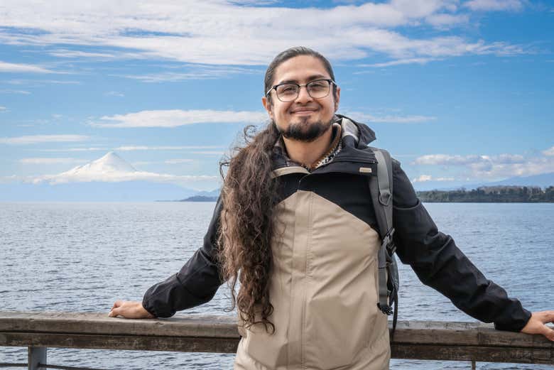 Desde Puerto Varas se puede observar el volcán Osorno
