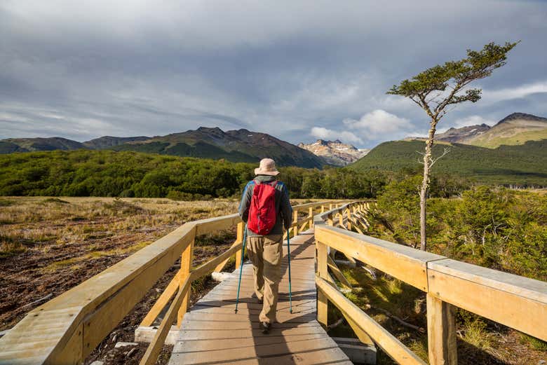 Paseando entre los parajes del Fin del Mundo