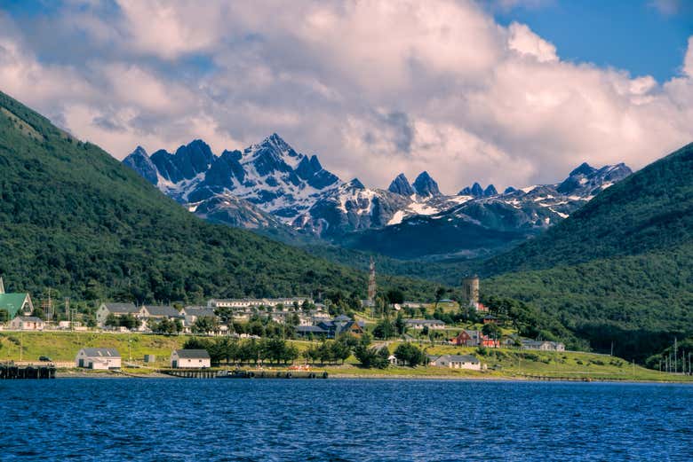 Puerto Williams, en la isla chilena de Navarino