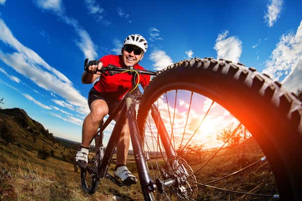 Balade à vélo dans Puerto Williams et sur l'île Navarino