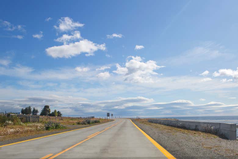 La carretera que nos conduce al fuerte