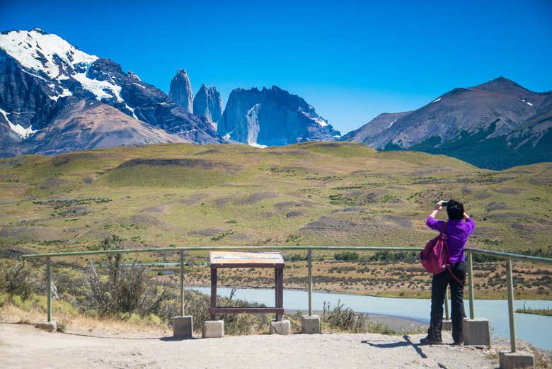 Disfrutando del paisaje