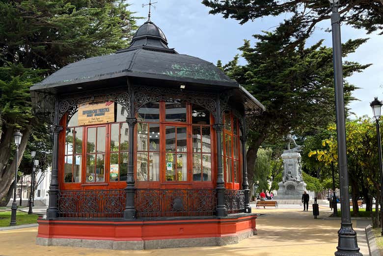 El quiosco en la Plaza de Armas