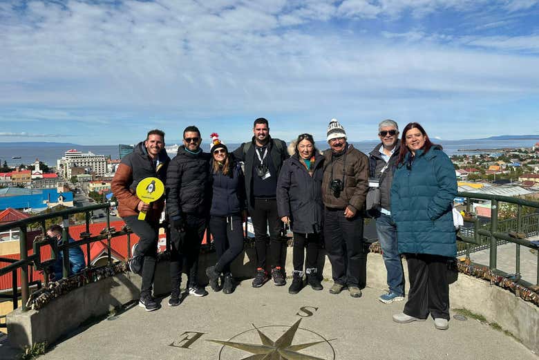 Disfrutando del tour por Punta Arenas para cruceros