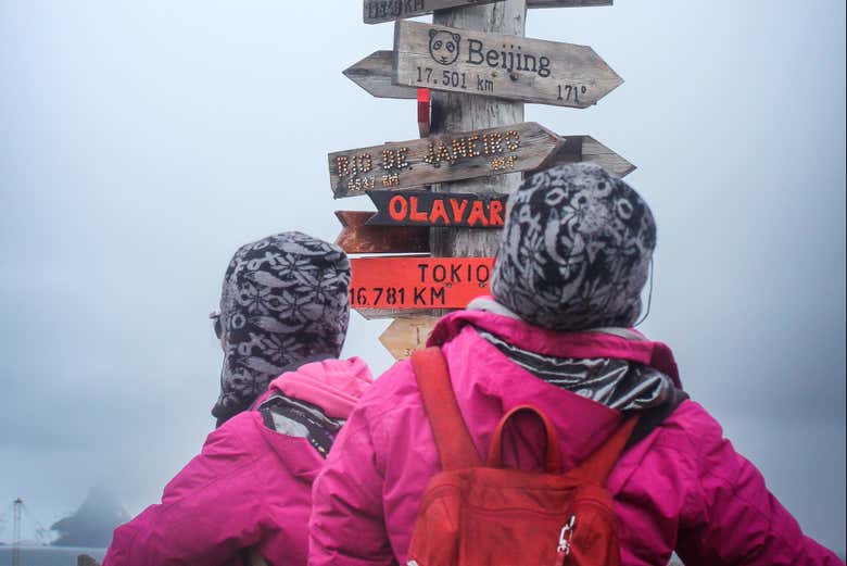 Visitaremos la base rusa Bellingshausen