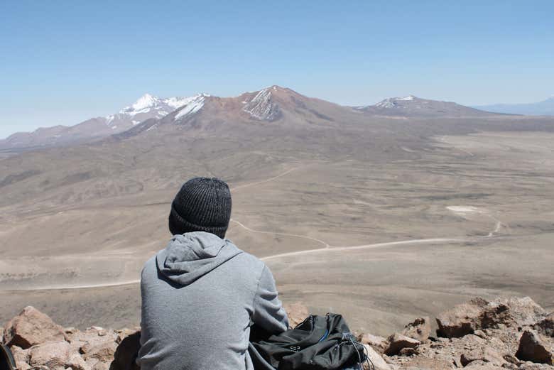 Contemplando as paisagens de Guane Guane