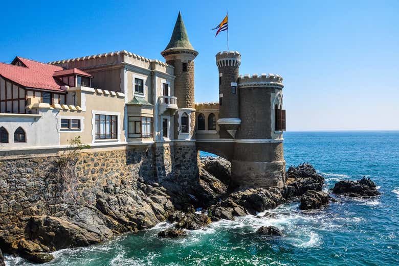 Wulff Castle on the coast of Viña del Mar