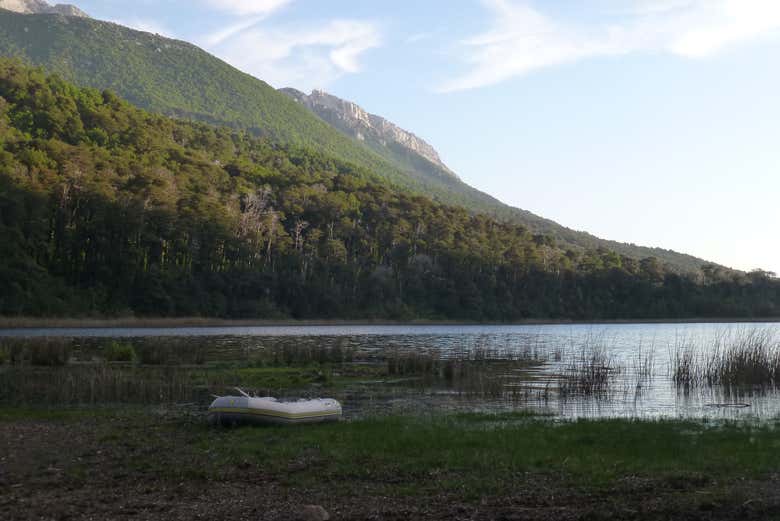 Scorcio della laguna di El Valiente