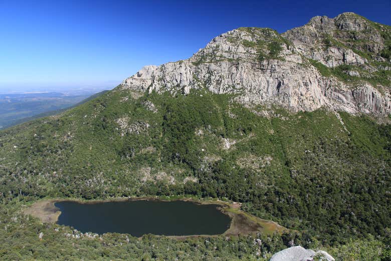 Montagne della laguna di El Valiente