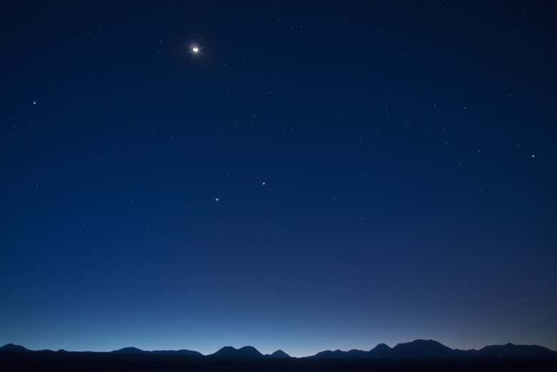 Notte sul deserto di Atacama