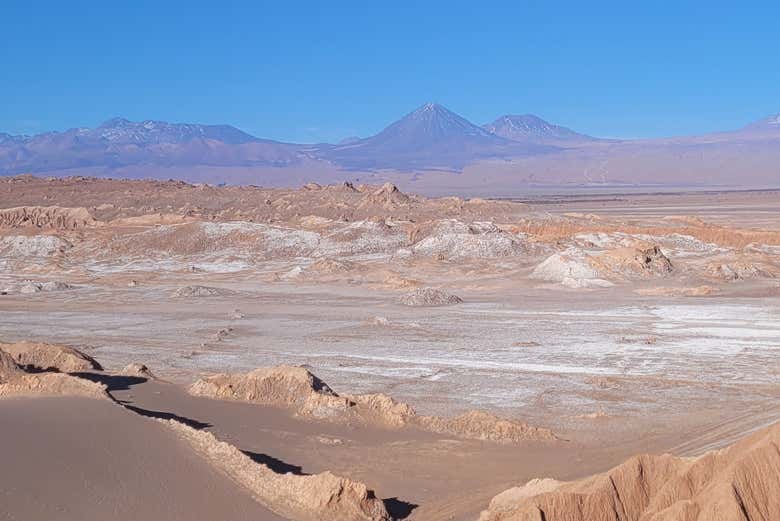 Panorámica de la Cordillera de la Sal