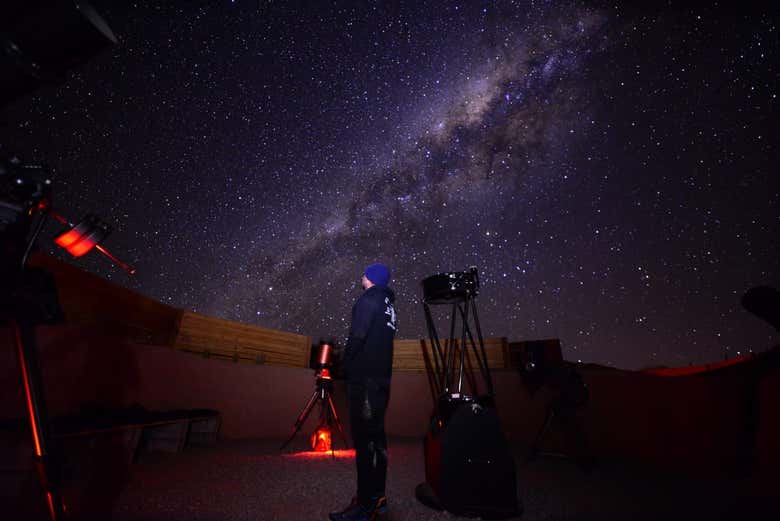 Osservare le stelle senza inquinamento luminoso