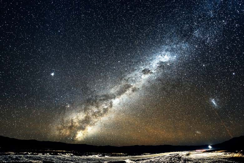 Cielo stellato nel deserto di Atacama
