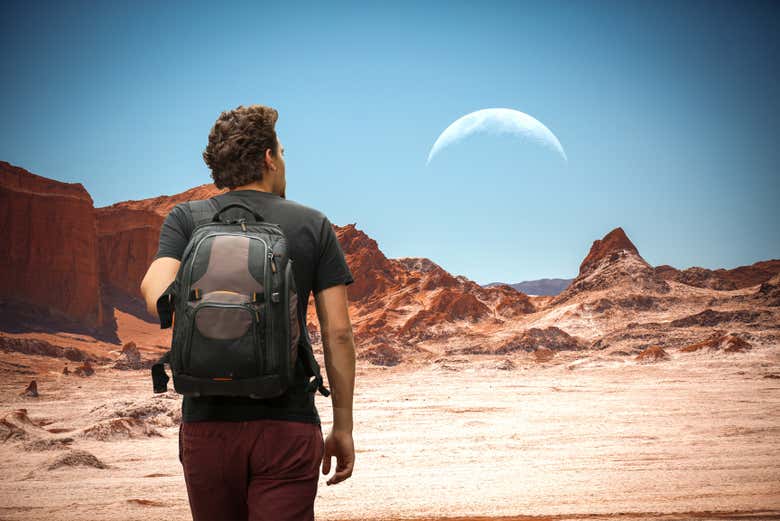 Admirando la geología del Valle de la Luna