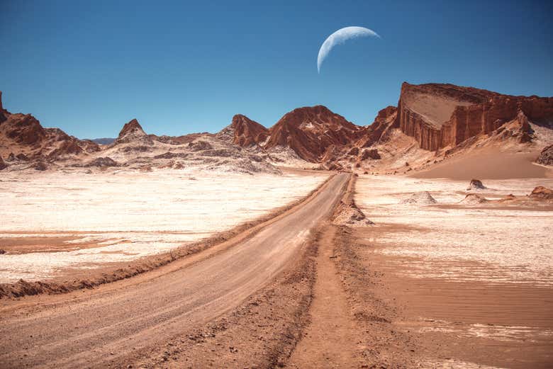 El Valle de la Luna es uno de los parajes más bellos de Atacama