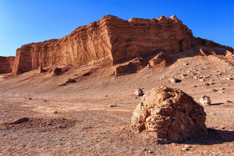 El Valle de la Luna destaca por su singular geología
