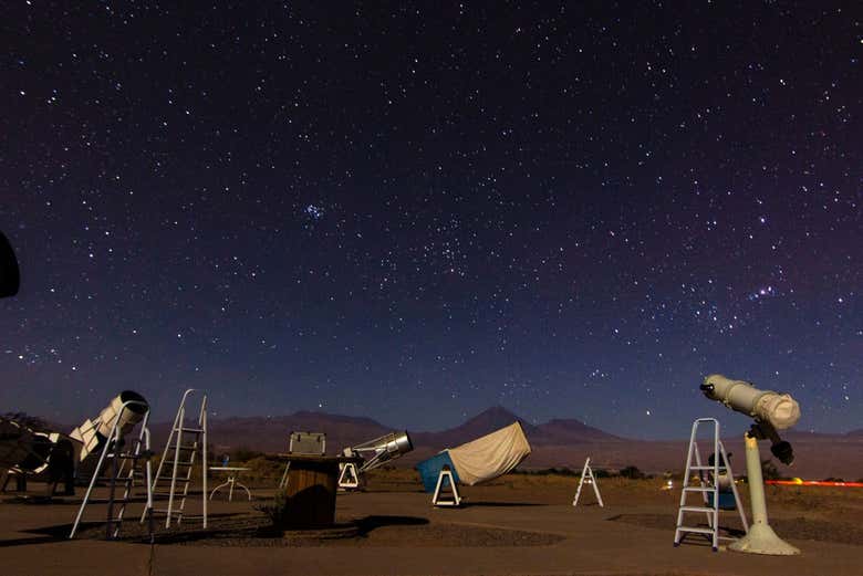 Telescopi nel deserto di Atacama