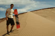 Sandboarding no Valle de la Muerte