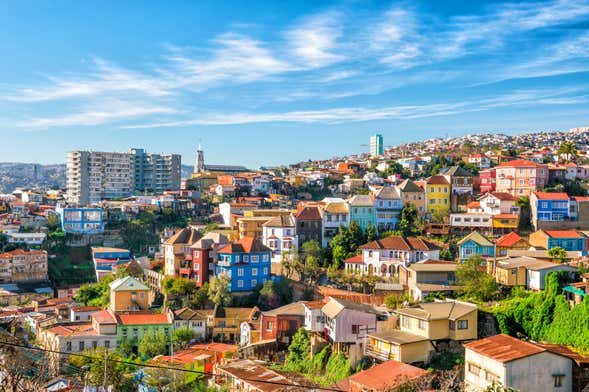 Excursão a Valparaíso e Viña del Mar