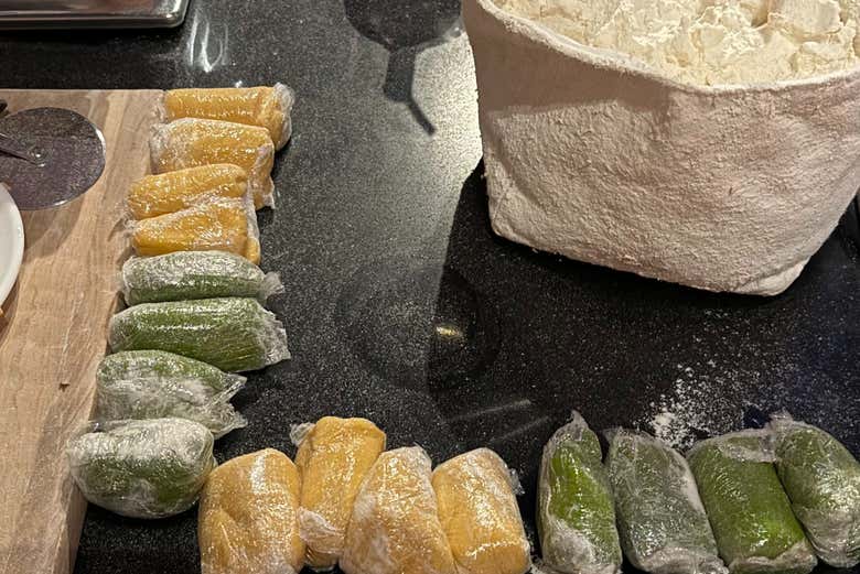 Make and try your own pasta!