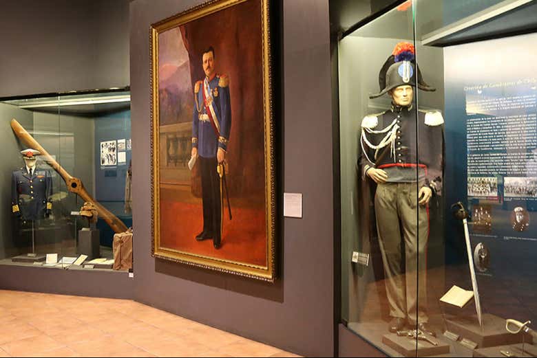 Aprenderemos sobre a história militar do Chile
