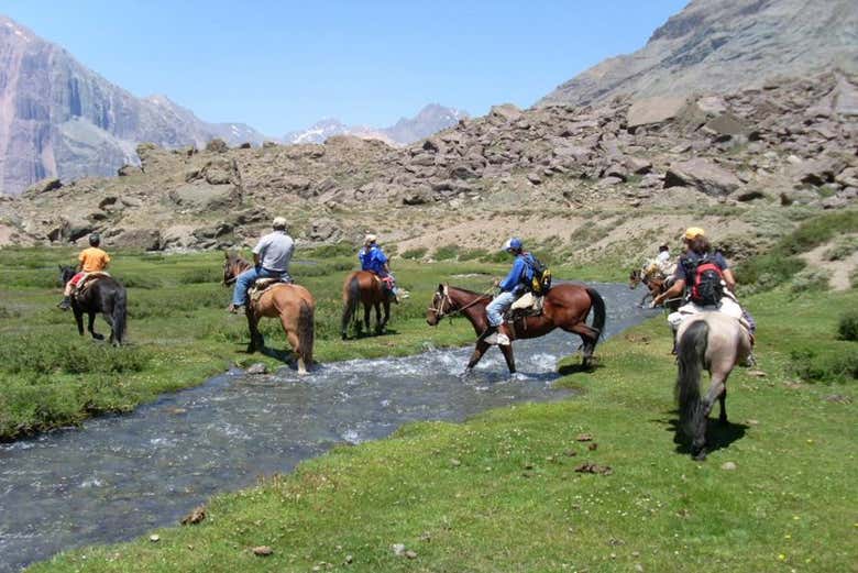 Paseando a caballo