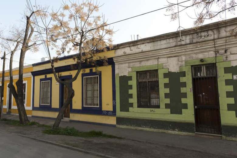 Viviendas del barrio Huemul