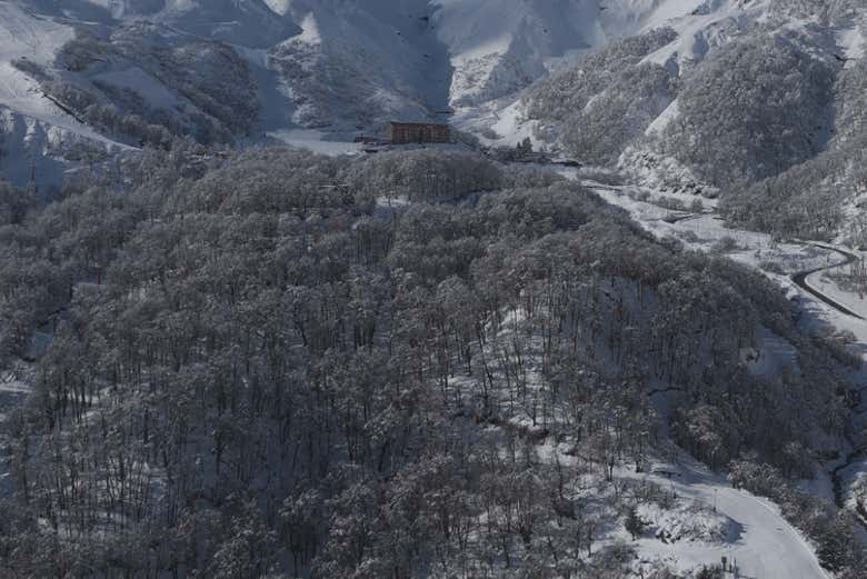 O verdadeiro paraíso da neve
