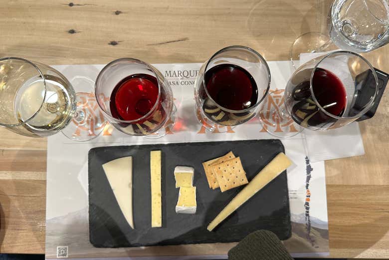 Degustação de vinhos