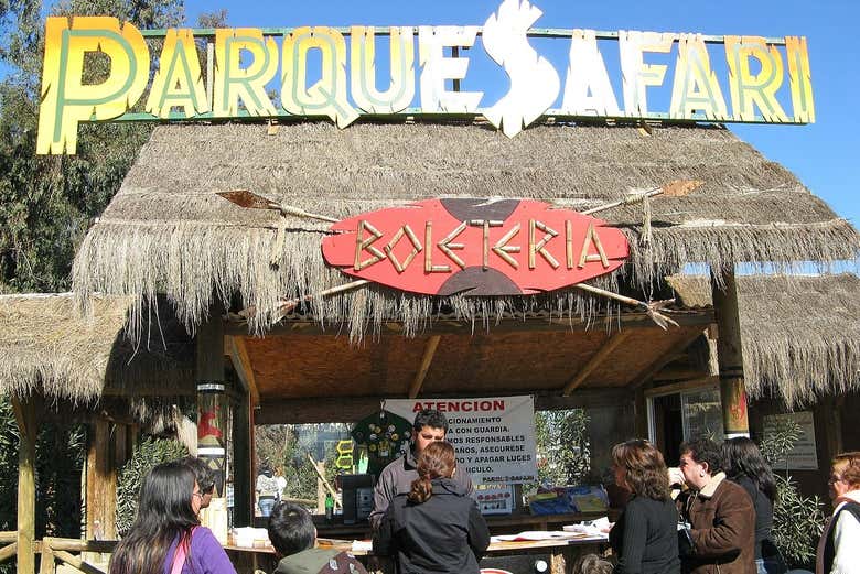 Entrada del Parque Safari