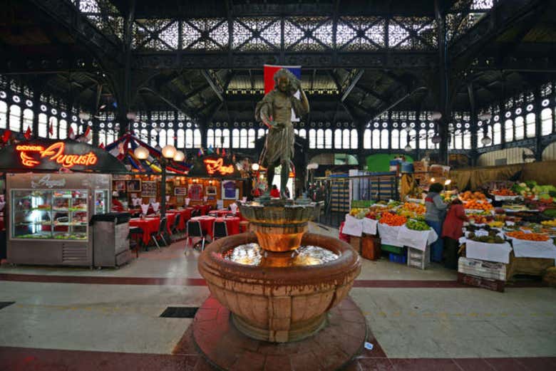Free tour pelos mercados de Santiago