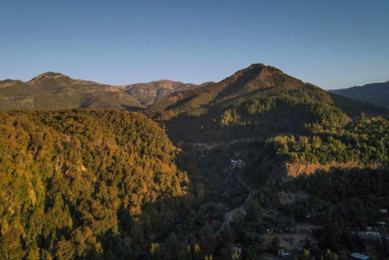 Panoramica di Siete Tazas