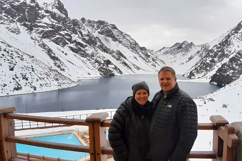 Conociendo la Laguna del Inca en invierno
