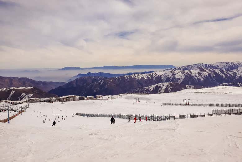 Poderemos esquiar durante várias horas!