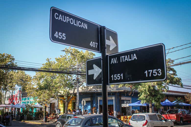 Pelas ruas de Providencia