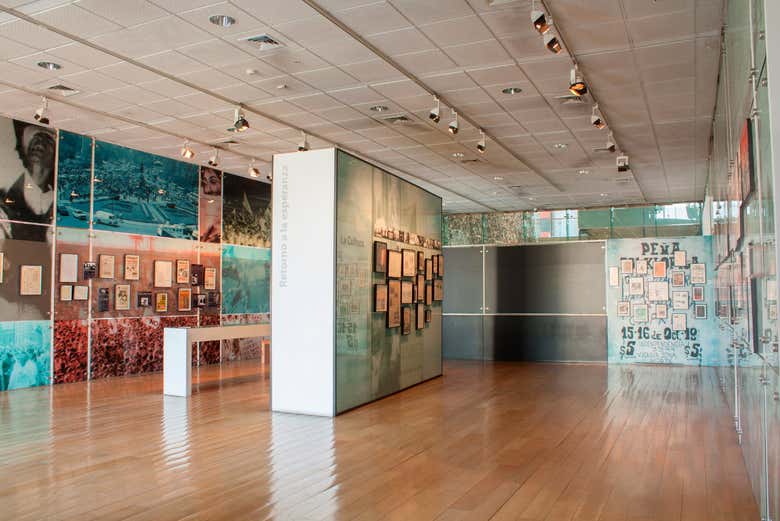 Sala del Museo de la Memoria y los Derechos Humanos