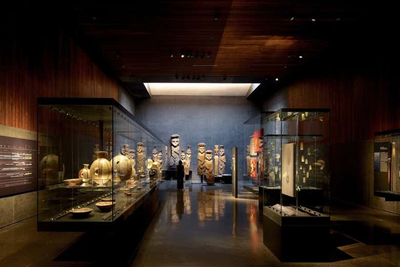 Sala do Museu Pré-Colombiano