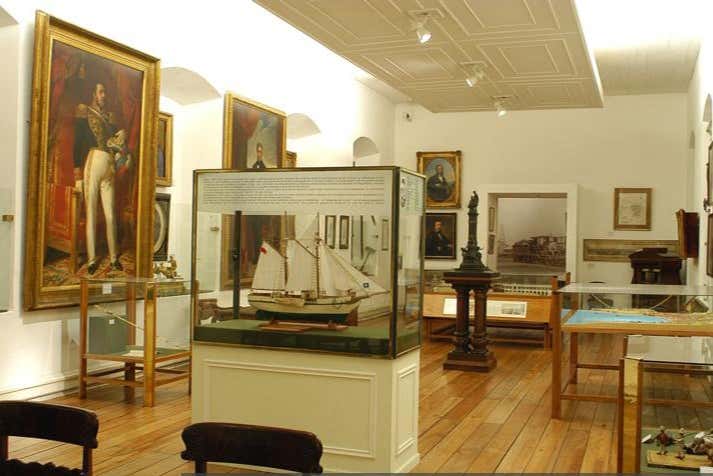 Sala dos próceres no Museu Histórico Nacional