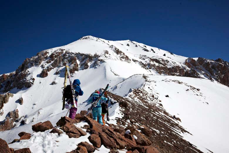 Valle Nevado destaca por sus espectaculares paisajes