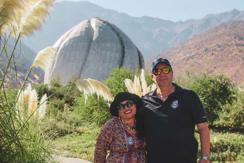 Los jardines de los alrededores del Templo Bahá'í