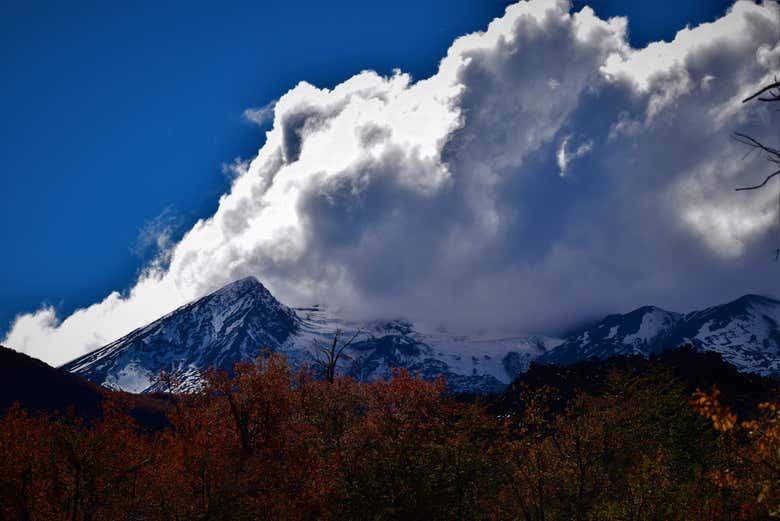 Entre montanhas e vulcões
