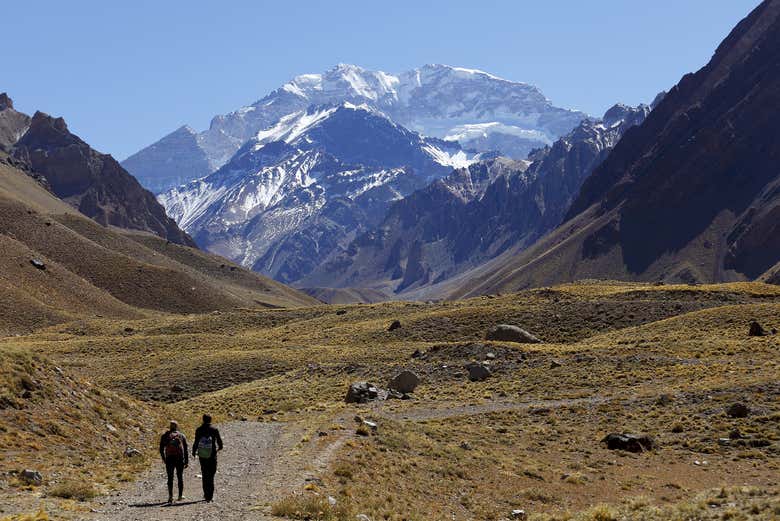 Trekking por el parque Aconcagua
