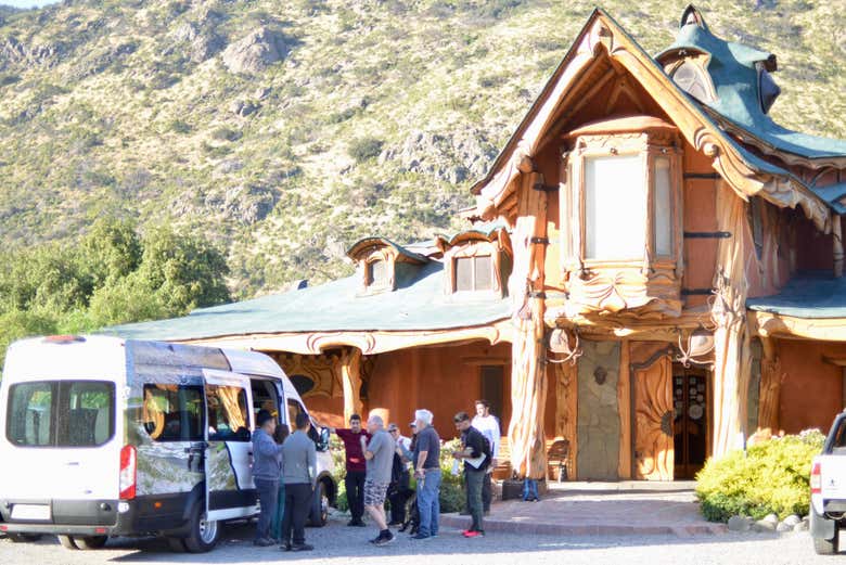 El punto de partida del paseo a caballo