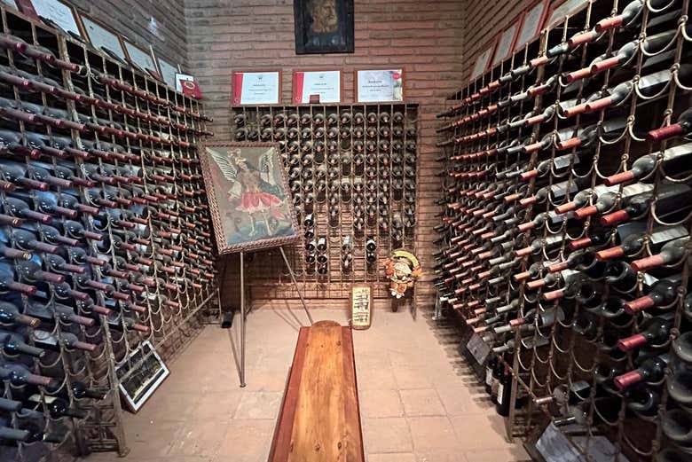 Explore the different rooms in this winery