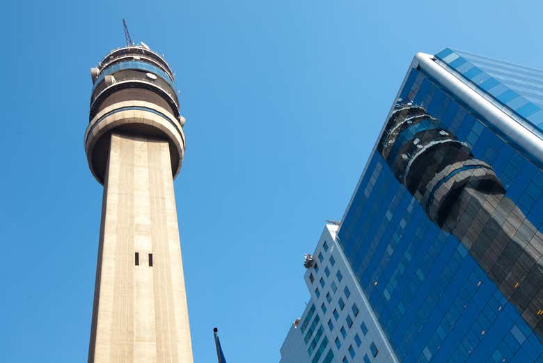 Entel Tower in Santiago