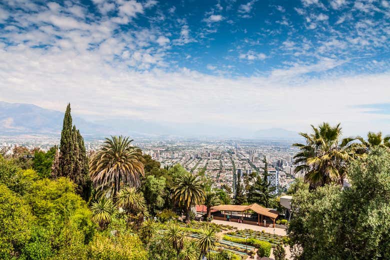 Vista desde el cerro San Cristóbal
