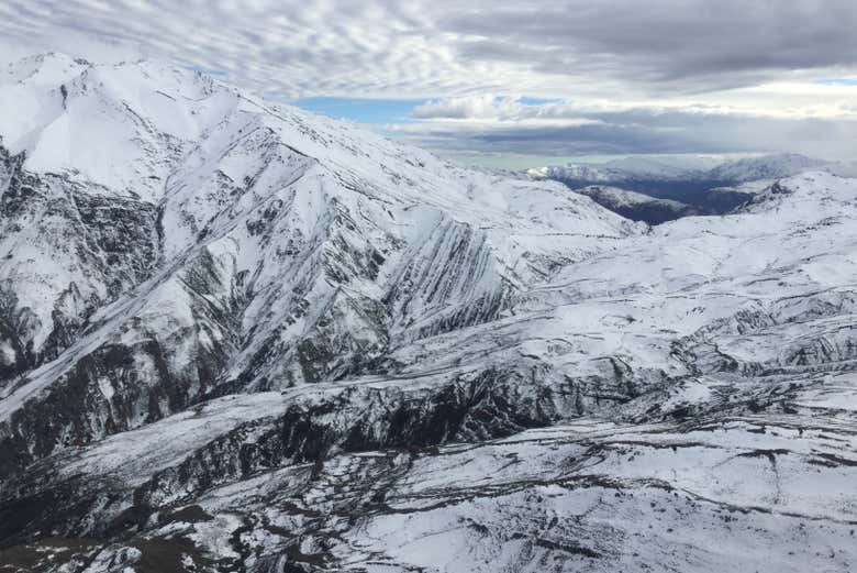Vistas que tendremos desde el helicóptero