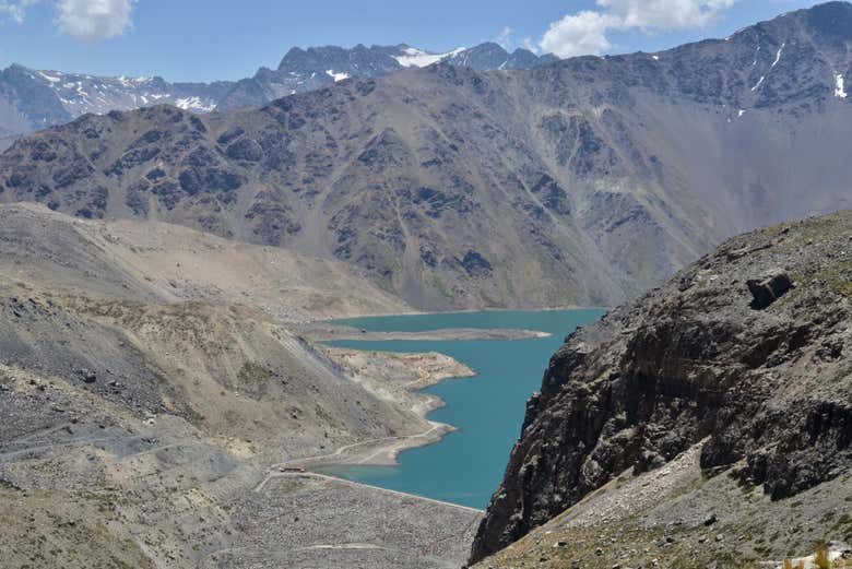 Vistas del embalse El Yeso